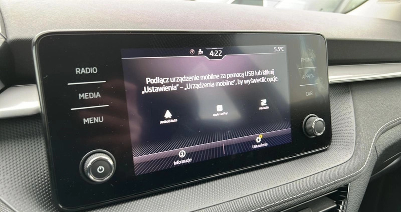 Skoda Fabia cena 78550 przebieg: 1, rok produkcji 2023 z Pruszków małe 529